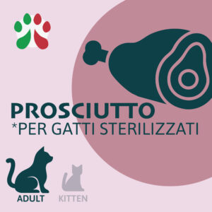 Prosciutto, adult, sterilizzati, sacco 5kg (per gatti)