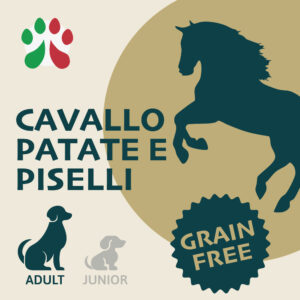 Carne di cavallo, patate e piselli, Adult, sacco 10kg