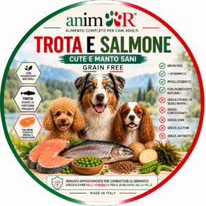 GRAIN FREE Salmone e Trota, Adult, sacco 2kg - immagine 1