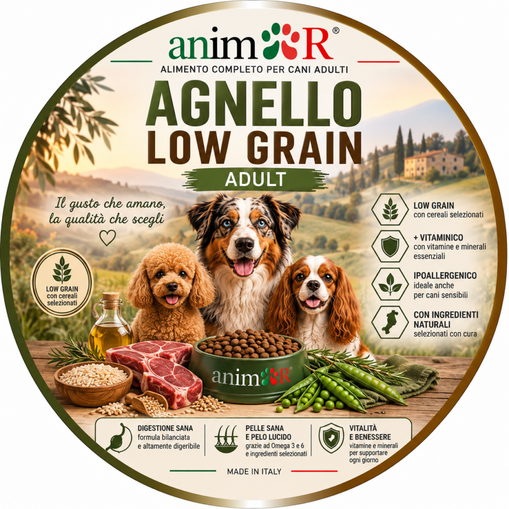 Low Grain Agnello, Adult, sacco 1,5kg