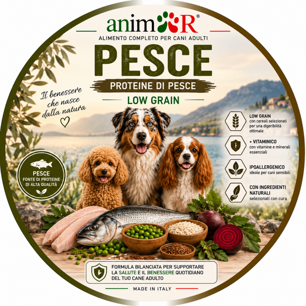 Low Grain Pesce, Adult, sacco 1,5kg