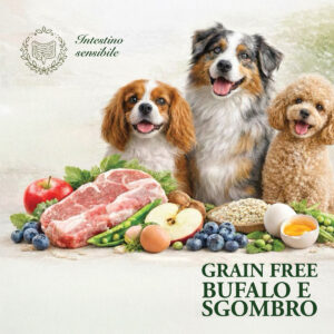GRAIN FREE Bufalo e Sgombro, Adult, sacco 10kg