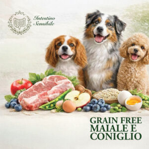 GRAIN FREE Maiale e Coniglio, Adult, sacco 10kg