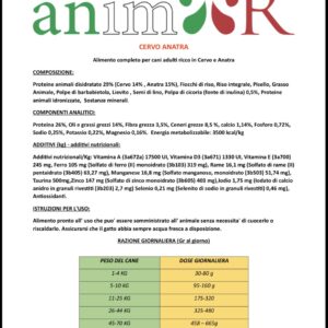 Low Grain Carne di cervo e anatra, Adult, sacco 10kg - immagine 2