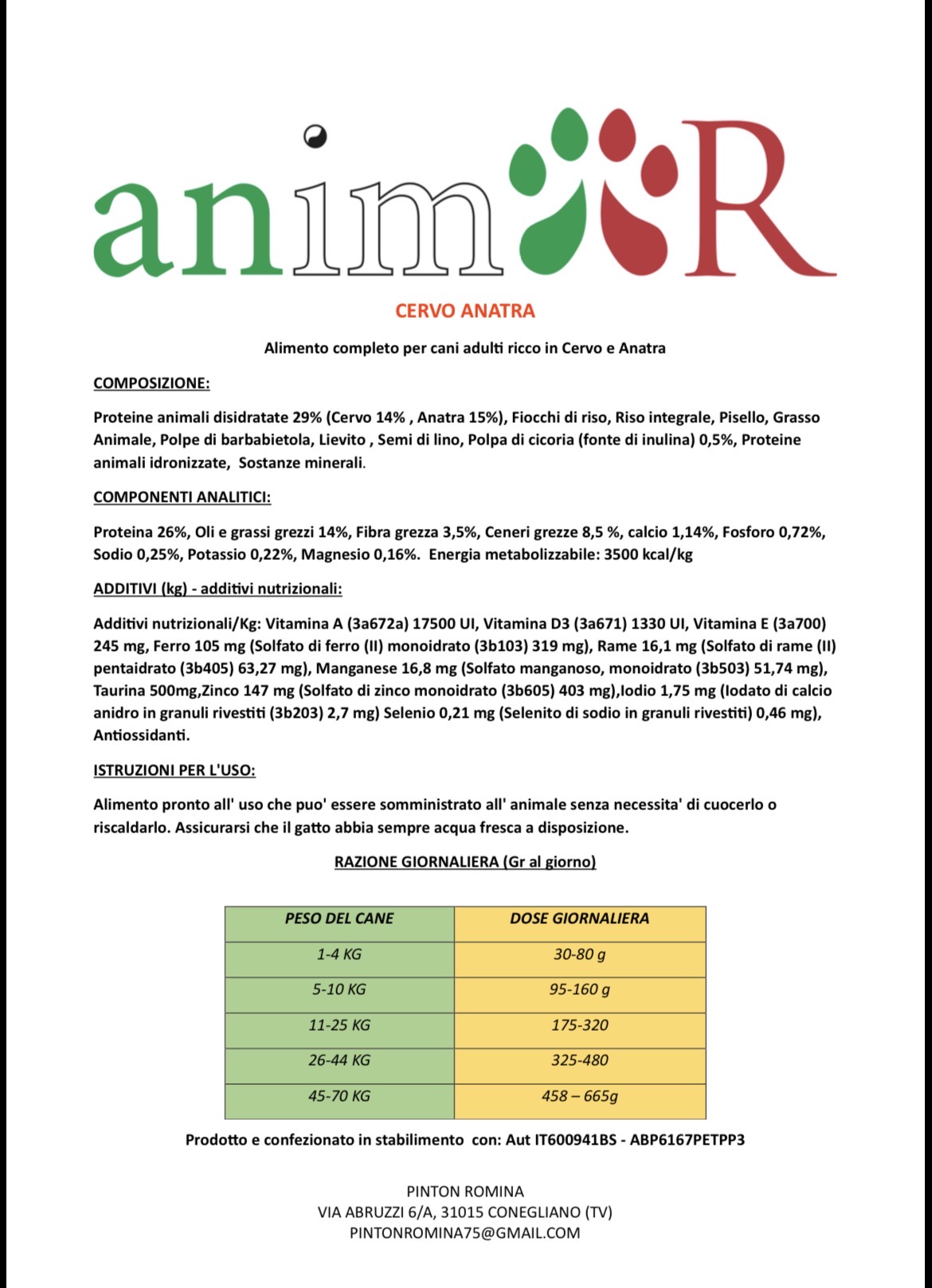 Low Grain Carne di cervo e anatra, Adult, sacco 10kg - immagine 2