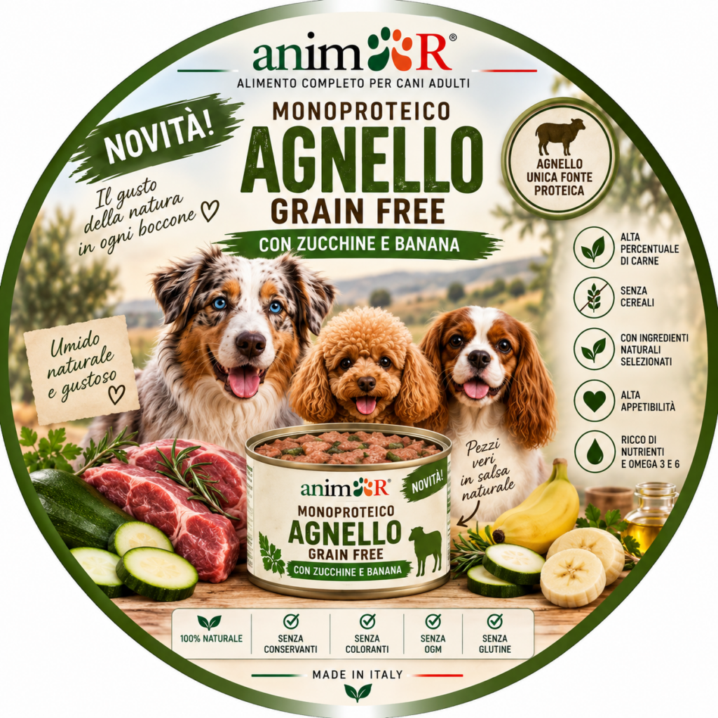 Umido Monoproteico Agnello Grain Free - Adult - 400g