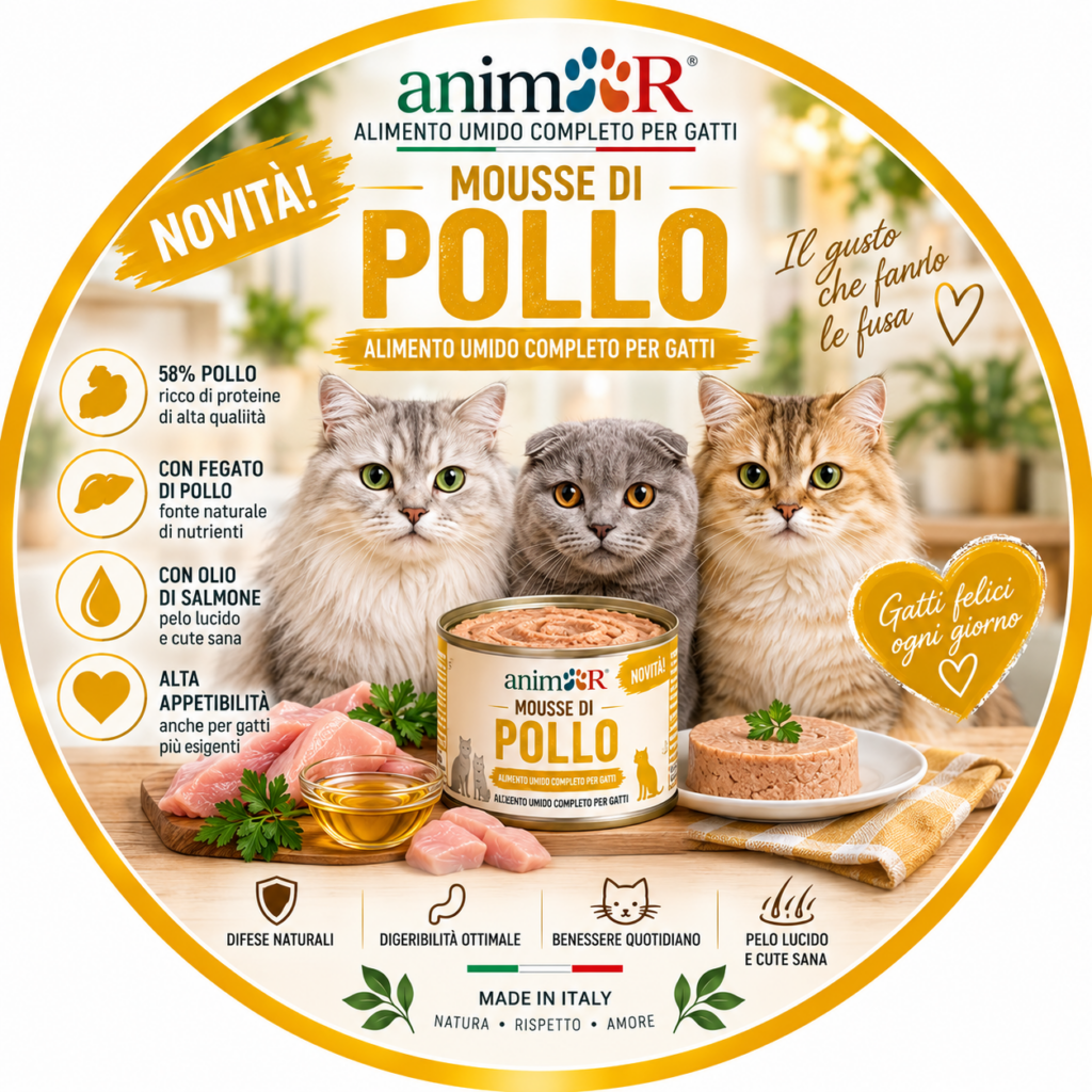 Umido mousse di pollo - 75g