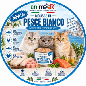 Umido mousse di pesce bianco - 75g - immagine 1