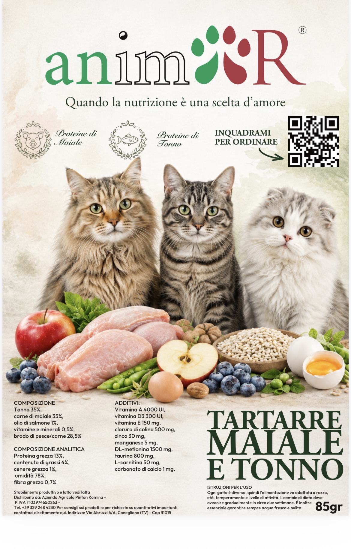 Umido tartare di tonno e maiale - 75g - immagine 2