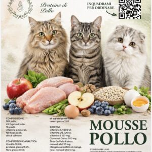 Umido mousse di pollo - 75g - immagine 2