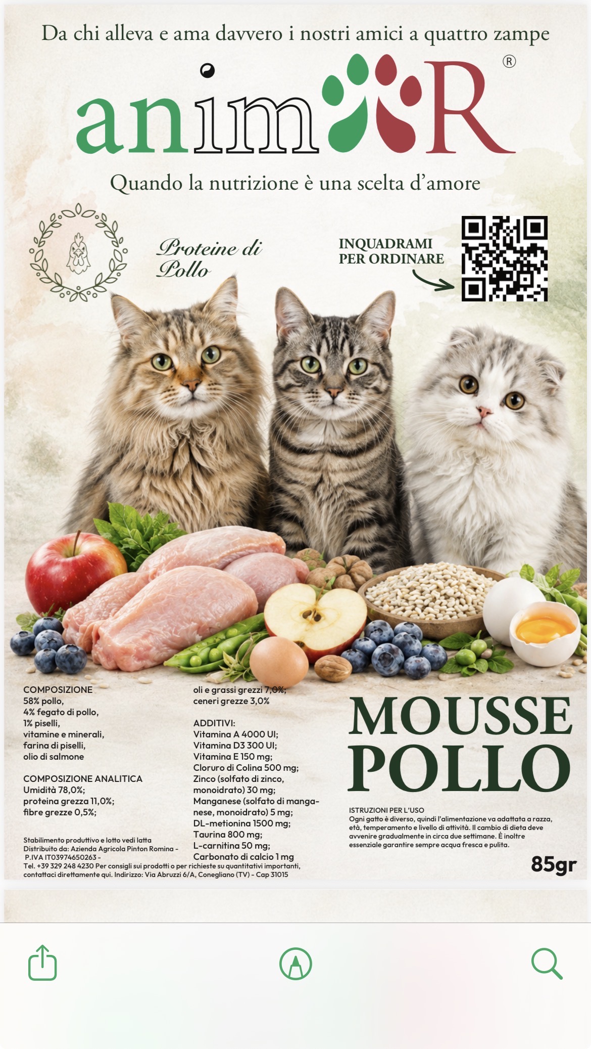 Umido mousse di pollo - 75g - immagine 2