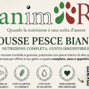 Umido mousse di pesce bianco - 75g