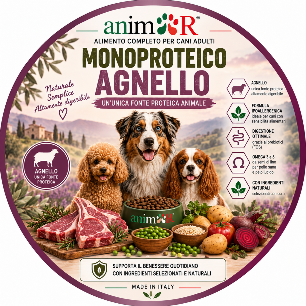 Monoproteico Agnello, Adult, sacco 10kg