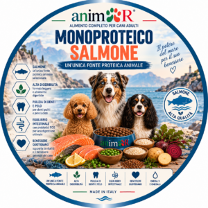 Monoproteico salmone, Adult, sacco 10kg - immagine 1