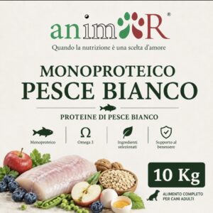 Monoproteico Pesce Bianco, Adult, sacco 10kg