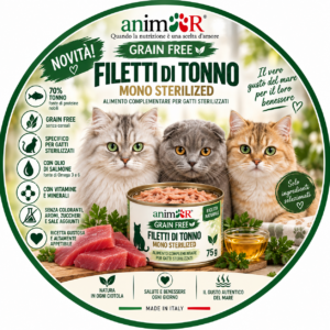 Umido Grain free Filetti di tonno - 70g - immagine 1